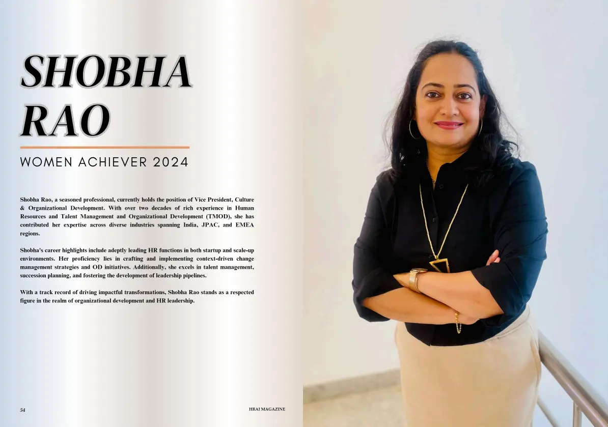 HRAI Women Achiever